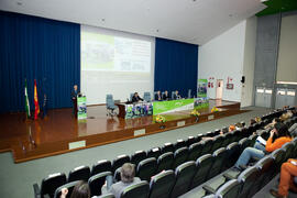 Ponencia de Miguel Ángel Morales. Panel de expertos. 6º Congreso Internacional de Actividad Física Deportiva para Mayores. Escuela Técnica Superior de Ingeniería de Telecomunicaciones y de Informática. Marzo de 2015