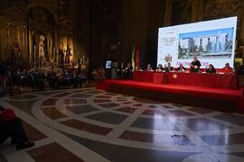 Discurso de José Ángel Narváez. Entrega de la medalla de oro de la Universidad de Sevilla a la Universidad de Málaga. Iglesia de la Anunciación, Sevilla. Septiembre de 2022