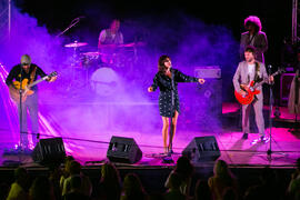 Concierto de Dry Martina. Festival Benéfico en los Baños del Carmen. Cursos de Verano de la Universidad de Málaga. Málaga. Julio de 2018