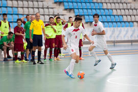 Partido Portugal contra Irán. 14º Campeonato del Mundo Universitario de Fútbol Sala 2014 (FUTSAL). Antequera. Julio de 2014