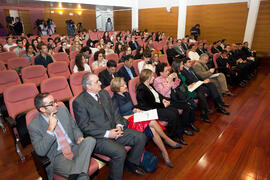 Asistentes a la inauguración del I Encuentro Hispano-Filipino. Rectorado. Abril 2015.