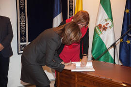 Toma de posesión del personal docente e investigador de la Universidad de Málaga. Rectorado. Noviembre de 2012