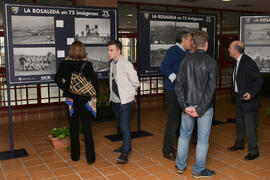 Exposición "La Rosaleda en 75 imágenes". Complejo Polideportivo Universitario. Marzo de 2017