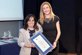 Entrega de distinciones en la gala del deporte de la Universidad de Málaga. Mayo de 2014