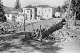 Málaga. Puente del barrio del Limonar. Agosto de 1963