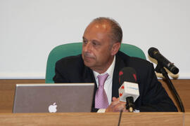 Inauguración de la exposición "Málaga, una visión panorámica". Rectorado. Diciembre de 2007