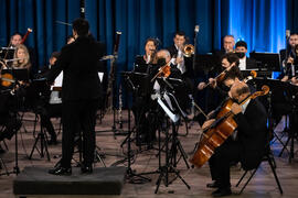 Concierto de Bandas Sonoras de la 30 edición de Fancine de la Universidad de Málaga. Auditorio de la Escuela Técnica de Ingeniería de Telecomunicaciones e Informática. Noviembre de 2020