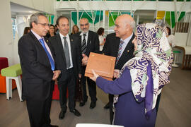Inauguración de la Oficina de la Universidad de Sharjah, Emiratos Árabes. Jardín Botánico. Noviembre de 2015