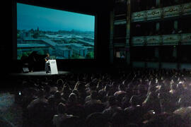 Conferencia inaugural. Apertura del Curso Académico 2019-2020 de la Escuela Técnica Superior de Arquitectura de la Universidad de Málaga. Teatro Cervantes. Octubre de 2019