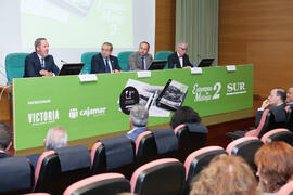 Presentación del coleccionable de Diario Sur "Estampas de Málaga 2". Edificio del Rectorado. Septiembre de 2016