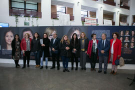 Inauguración de la exposición "Diversas capacidades (in)visibles". Facultad de Ciencias de la Educación y Psicología. Noviembre de 2017