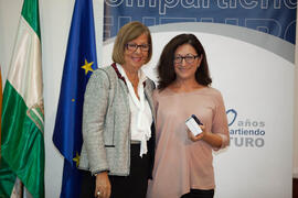 Homenaje a los jubilados y al personal que cumple 25 años de servicio en la Universidad de Málaga. Paraninfo. Octubre de 2012