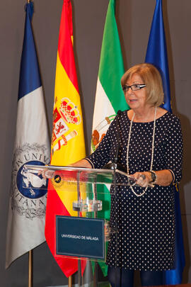 Toma de posesión del equipo de gobierno de la Universidad de Málaga. Rectorado. Enero de 2012