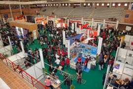 Jornadas de Puertas Abiertas de la Universidad de Málaga. Complejo Polideportivo Universitario. Marzo de 2010