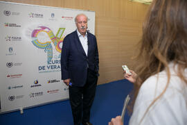 Vicente del Bosque. Curso "Infancia en riesgo: derechos y retos. A los 30 años de la Convención de los Derechos del Niño". Cursos de verano 2019 de la Universidad de Málaga. Marbella. Julio de 2019