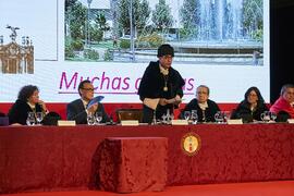 Intervención de Miguel Ángel Castro. Apertura del Curso Académico 2022/2023 de la Universidad de Sevilla y entrega de su medalla de oro a la Universidad de Málaga. Iglesia de la Anunciación, Sevilla. Septiembre de 2022