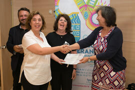 Entrega de certificados. Curso "Infancia en riesgo: derechos y retos. A los 30 años de la Convención de los Derechos del Niño". Cursos de verano 2019 de la Universidad de Málaga. Marbella. Julio de 2019