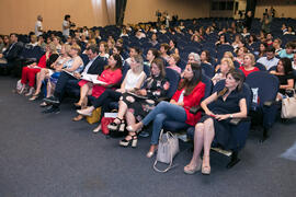 Asistentes a la inauguración de los Cursos de Verano de la Universidad de Málaga. Marbella. Julio de 2018