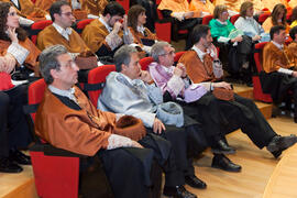 Investidura de nuevos doctores por la Universidad de Málaga. Salón de Actos de la Facultad de Derecho. Enero de 2013
