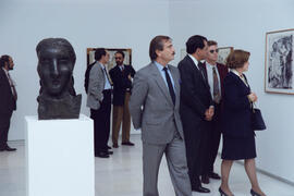 Visita del gobernador de Puerto Rico a la Universidad de Málaga y Obispado. 1993
