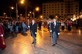 Estación de Penitencia de la Hermandad de los Estudiantes. Málaga. Marzo de 2013