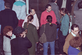 Inauguración de la exposición Martín Chambi. Enero de 1991