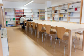 Biblioteca de Estudios Sociales y de Comercio. Campus de Teatinos. Octubre de 2012