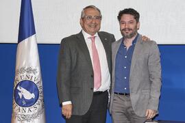 Toma de posesión de Francisco Ángel Moreno Dueñas como profesor titular del Área de Ingeniería de Sistemas y Automática de la Universidad de Málaga. Toma de posesión de nuevos catedráticos y profesores titulares de la Universidad de Málaga. Paraninfo. Noviembre de 2023