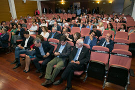 Asistentes. Conmemoración del 30 Aniversario de la Oficina de Transferencia de Resultados de Investigación de la Universidad de Málaga (OTRI). Edificio del Rectorado. Mayo de 2019
