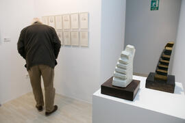 Esculturas. Inauguración de la exposición "Inventario", de Buly. Centro de Arte Contemporáneo Francisco Hernández, Vélez-Málaga. Diciembre de 2018