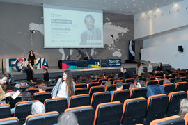 "Dialogando" con Ousman Umar. Facultad de Estudios Sociales y del Trabajo. Marzo de 2020