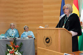Investidura como Doctor "Honoris Causa" de D. Antonio Bonet Correa por la Universidad de Málaga. Rectorado. Febrero de 2014