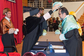 Investidura de nuevos doctores por la Universidad de Málaga. Salón de Actos de la Facultad de Derecho. Enero de 2013