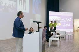 Antonio Jesús Casimiro. Panel de expertos. 7º Congreso Internacional de Actividad Física Deportiva para Mayores. Escuela Técnica Superior de Ingeniería de Telecomunicaciones y de Informática. Noviembre de 2017