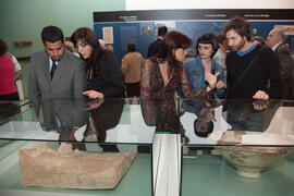 Inauguración de la exposición "Malaqa, entre Malaca y Málaga". Rectorado. Mayo de 2009