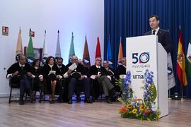 Discurso de Juan Manuel Moreno Bonilla. Solemne Acto de Apertura del Curso Académico 2022/2023 de las Universidades Andaluzas. Escuela Técnica Superior de Ingeniería Informática y Telecomunicaciones. Septiembre de 2022