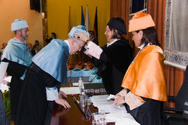 Investidura de nuevos doctores por la Universidad de Málaga. Paraninfo. Diciembre de 2009