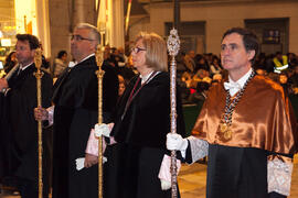 Estación de Penitencia de la Hermandad de los Estudiantes. Málaga. Marzo de 2013