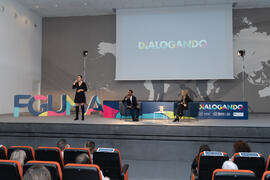 "Dialogando" con Ousman Umar. Facultad de Estudios Sociales y del Trabajo. Marzo de 2020