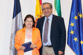 Homenaje al personal que cumple 25 años de servicio en la UMA. Paraninfo. Junio 2016