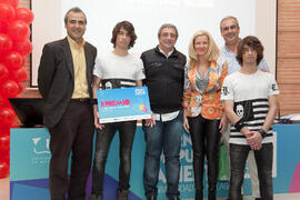 Entrega de premios y clausura de las Jornadas de Puertas Abiertas de la Universidad de Málaga. Abril de 2014