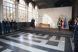 Toma de posesión de D. José Ángel Narváez Bueno como Rector de la Universidad de Málaga. Palacio de San Telmo, Sevilla. Enero de 2016