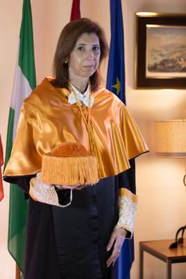 Retrato de Isabel María Abad Guerrero, Vicedecana de Innovación y Calidad de la Facultad de Económicas. Facultad de Ciencias Económicas y Empresariales. Marzo de 2016