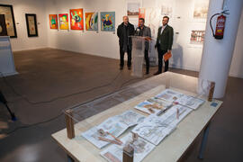 Inauguración de la exposición "Economistas en el arte". Museo de Nerja. Enero de 2017