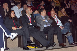 Asistentes a la Conferencia de Gonzalo Musito. 3º Congreso Internacional de Actividad Físico-Deportiva para Mayores de la Universidad de Málaga. Palacio de Ferias y Congresos de Málaga. Marzo de 2009