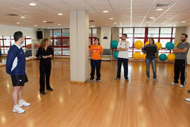 Taller de capacidades coordinativas. 4º Congreso Internacional de Actividad Físico-Deportiva para Mayores. Complejo Polideportivo Universitario. Marzo de 2011