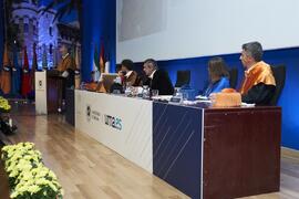 Discurso de Juan Manuel Romero. Investidura de Andrea Goldsmith como doctora "Honoris Causa" por la Escuela Técnica Superior de Ingeniería de Telecomunicación de la Universidad de Málaga. Paraninfo. Octubre de 2024