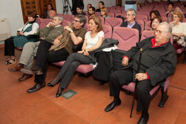 Inauguración de la exposición "Bienvenido-Arenas, imágenes de Málaga". Ateneo de Málaga. Mayo de 2012