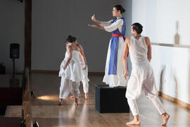 Representación de la obra "La Gaviota" de la compañía Mu Teatro. Paraninfo. Octubre de 2015