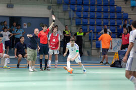 Partido Ucrania contra Israel. 14º Campeonato del Mundo Universitario de Fútbol Sala 2014 (FUTSAL). Antequera. Julio de 2014